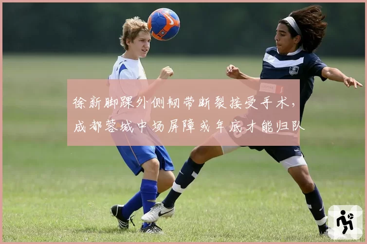 徐新脚踝外侧韧带断裂接受手术，成都蓉城中场屏障或年底才能归队
